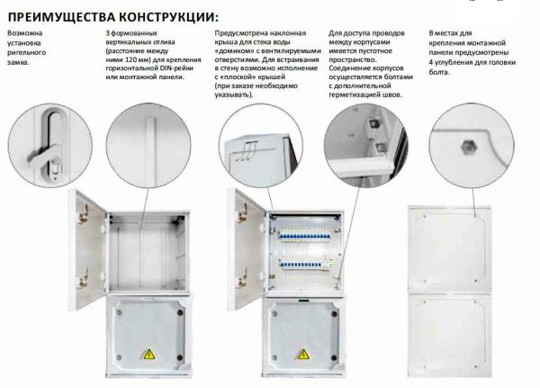 Преимущества конструкции